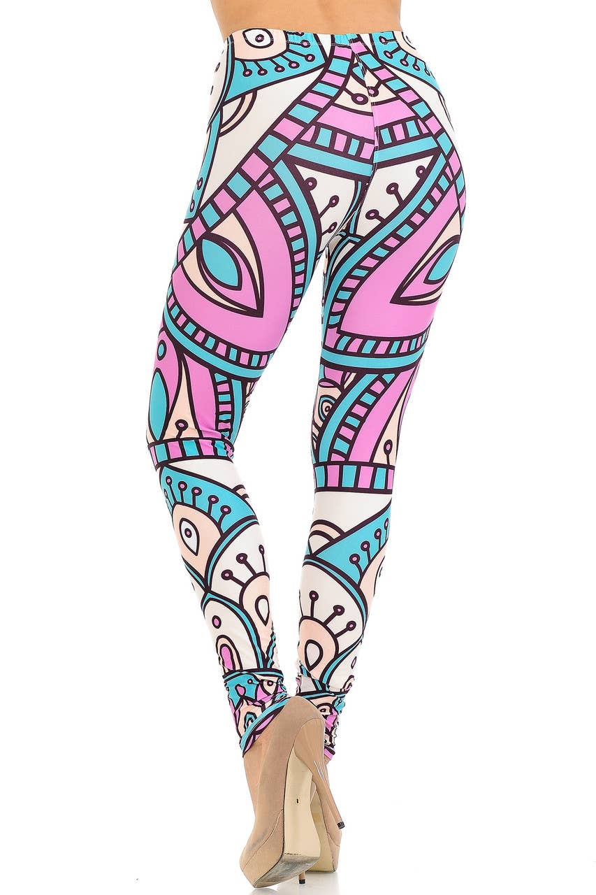 Creamy Soft Cute Mandala Leggings - USA Fashion™