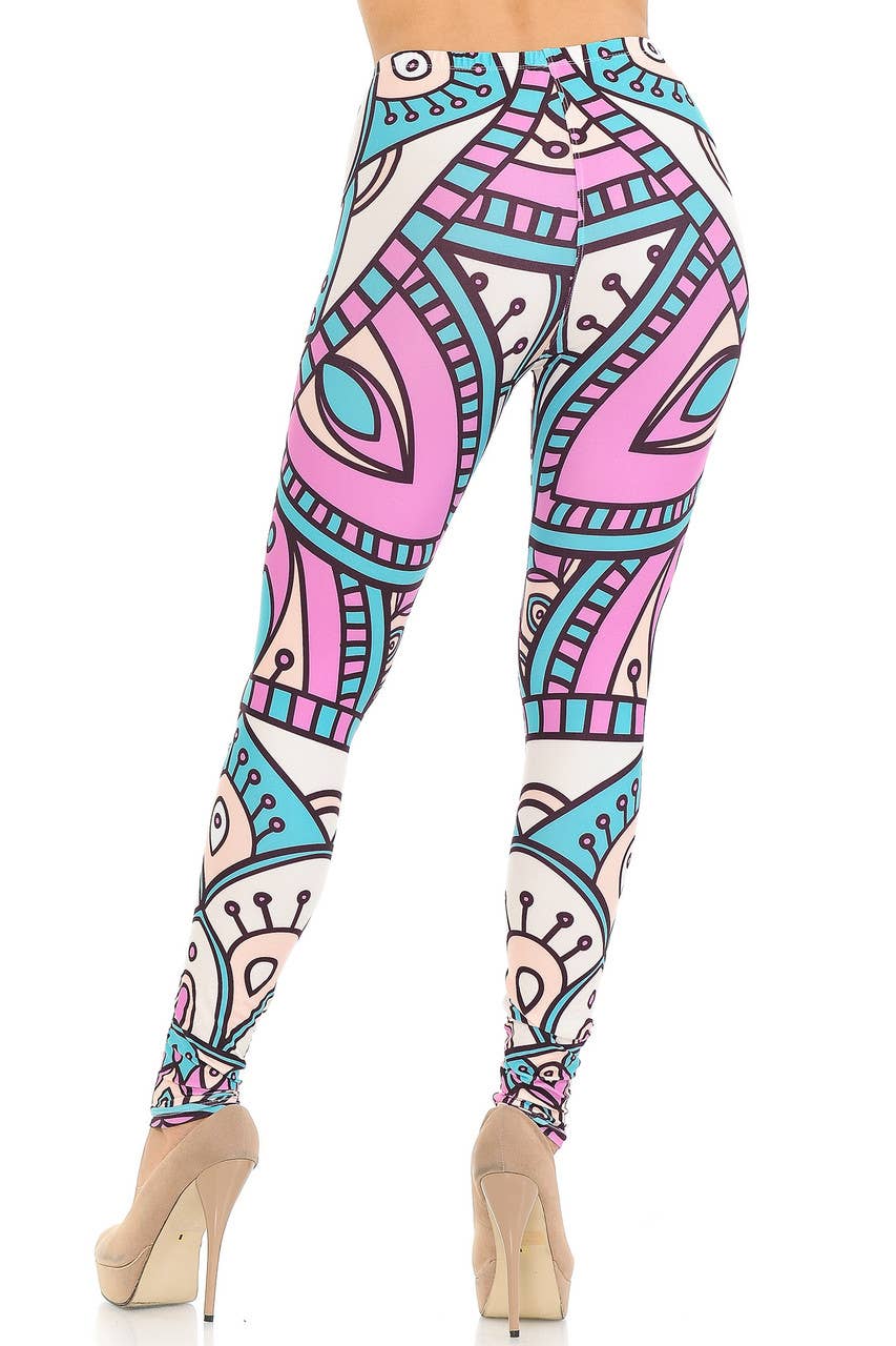 Creamy Soft Cute Mandala Leggings - USA Fashion™