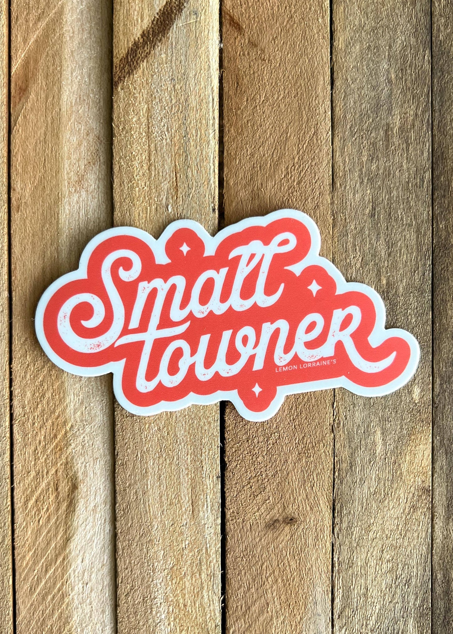 SMALL TOWNER -Sticker