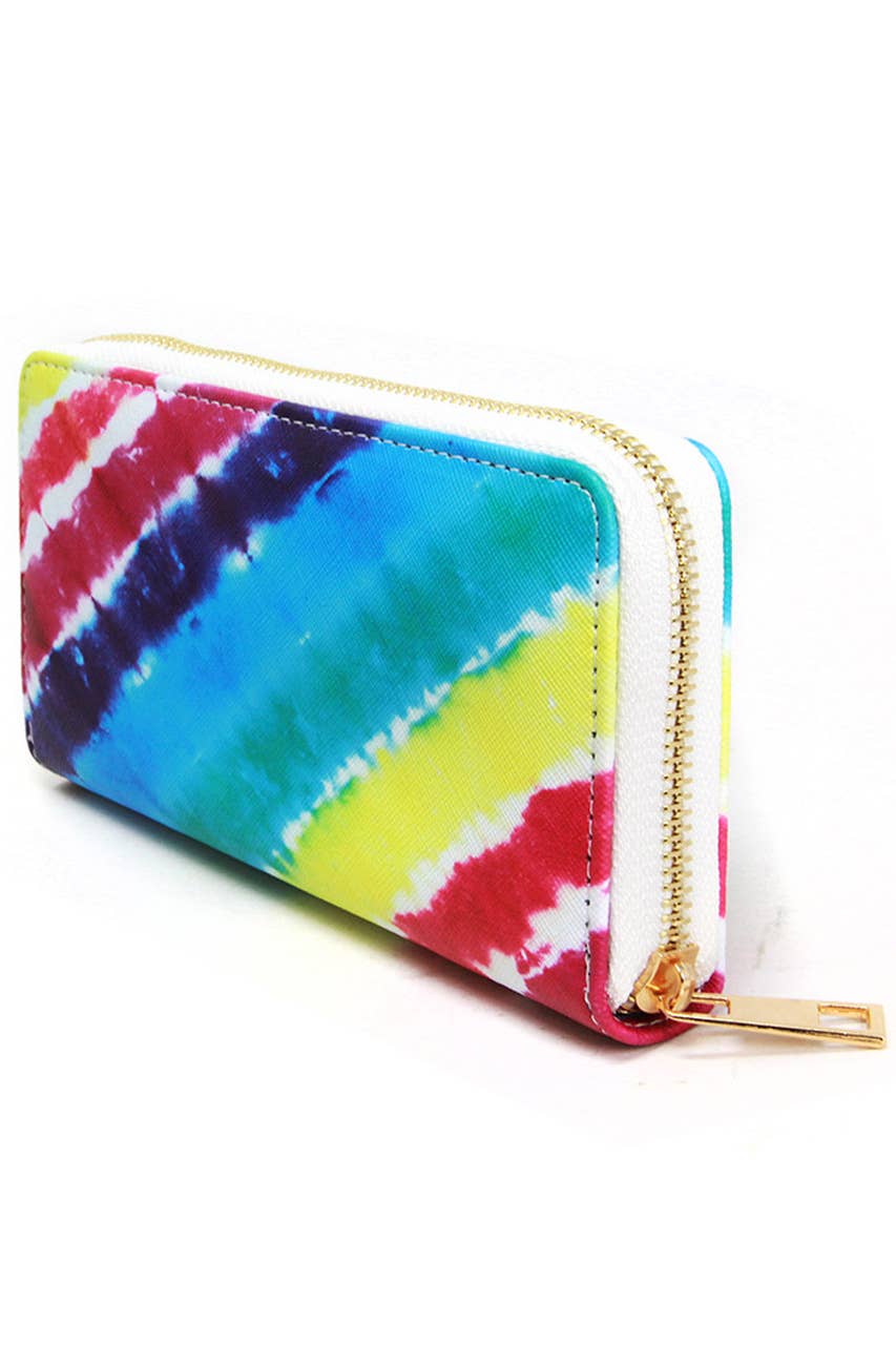 Hana - Tie Dye Long Wallet-Loa325