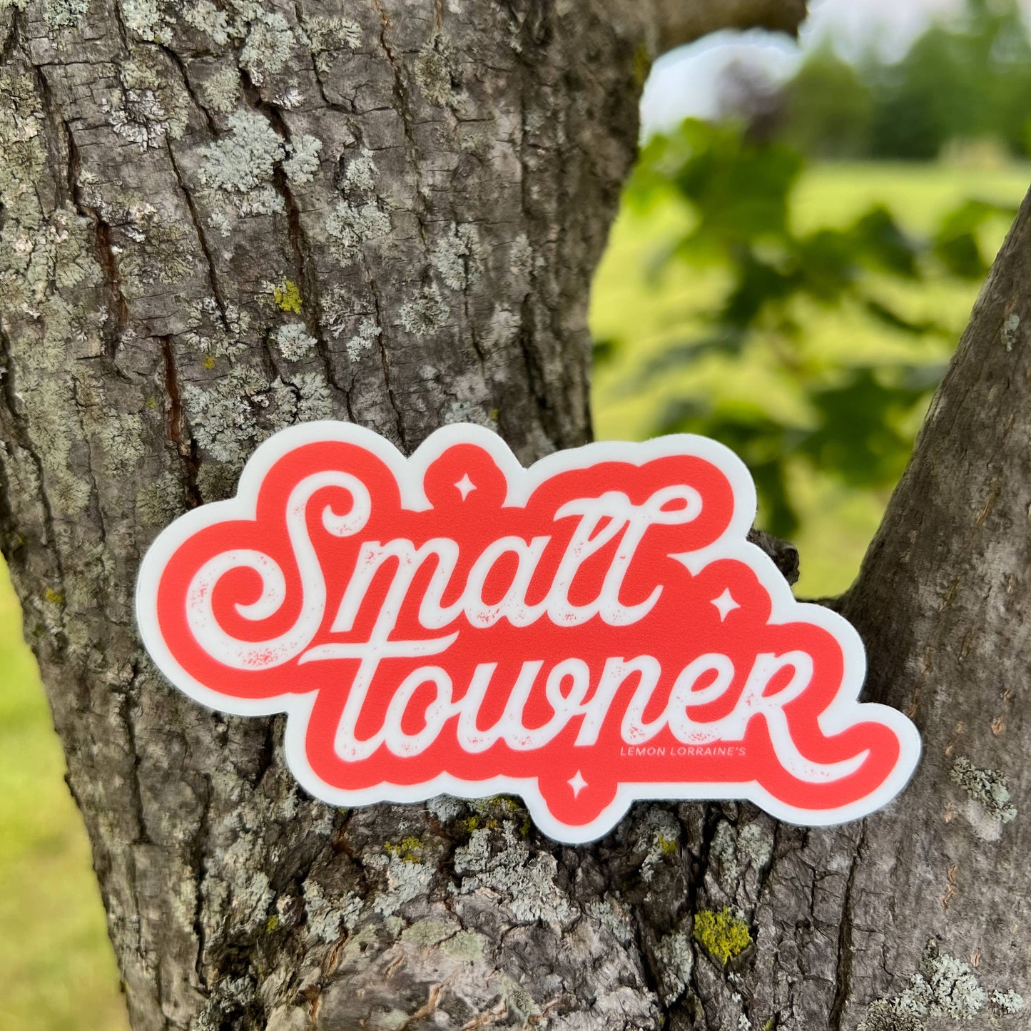 SMALL TOWNER -Sticker