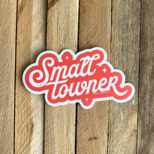 SMALL TOWNER -Sticker