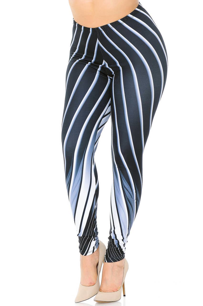 Creamy Soft Contour Body Lines Leggings by USA Fashion