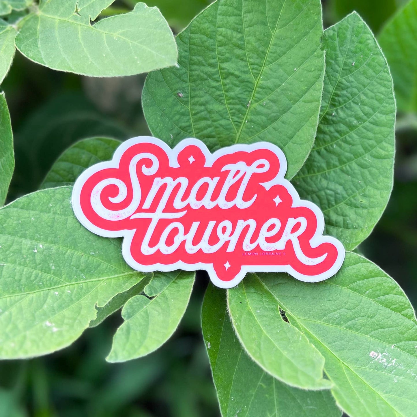 SMALL TOWNER -Sticker