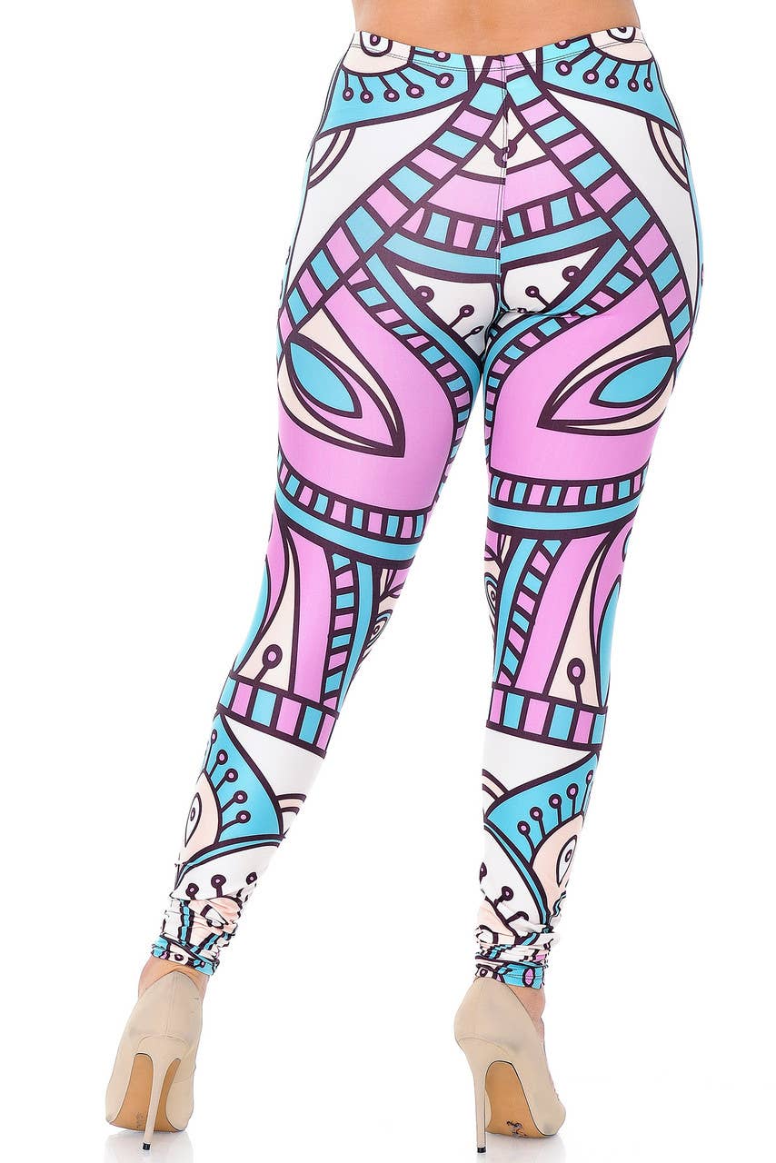 Creamy Soft Cute Mandala Leggings - USA Fashion™