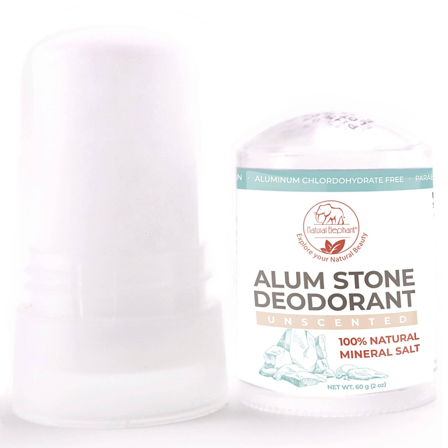 Natural Elephant - Alum Natural Deodorant Stick