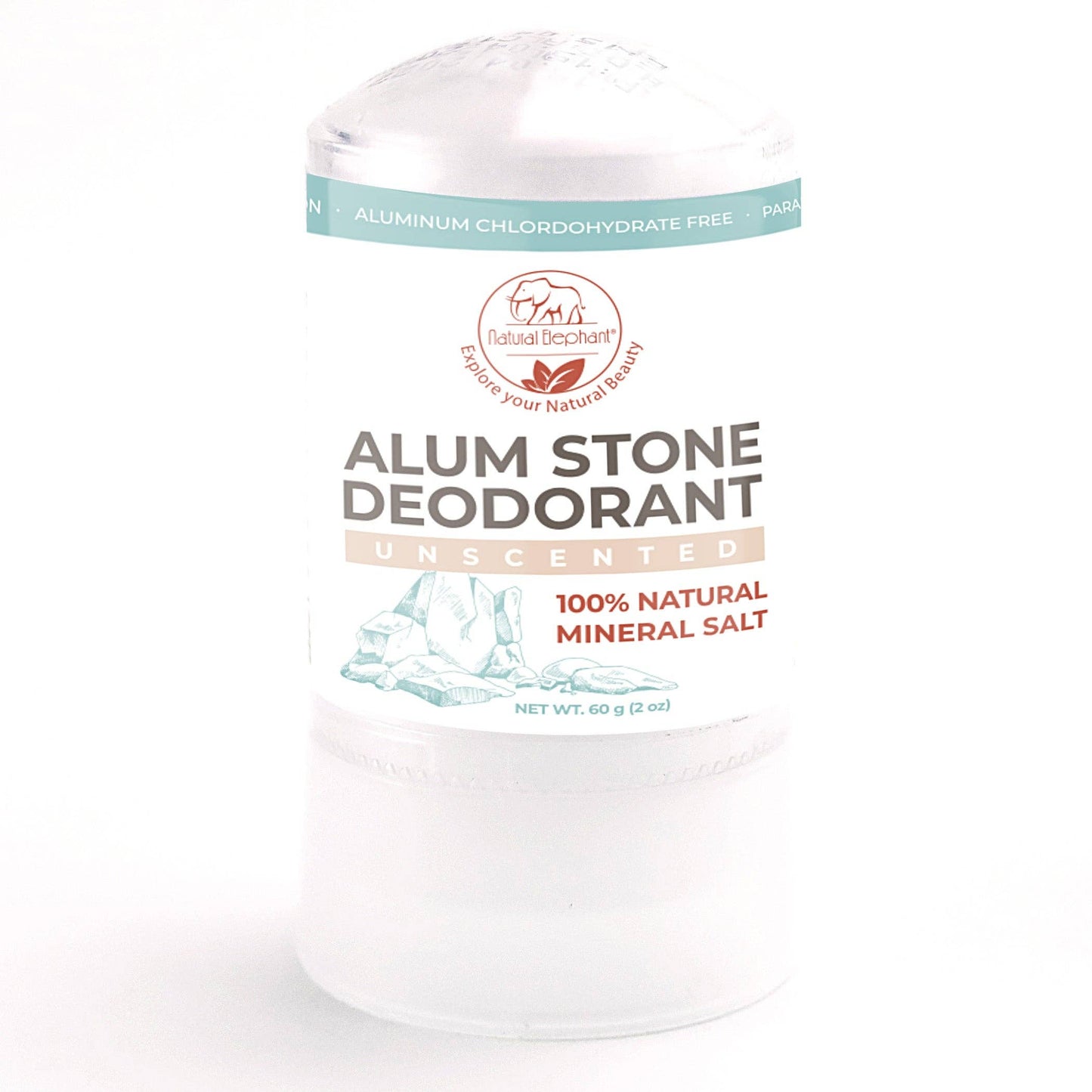 Natural Elephant - Alum Natural Deodorant Stick