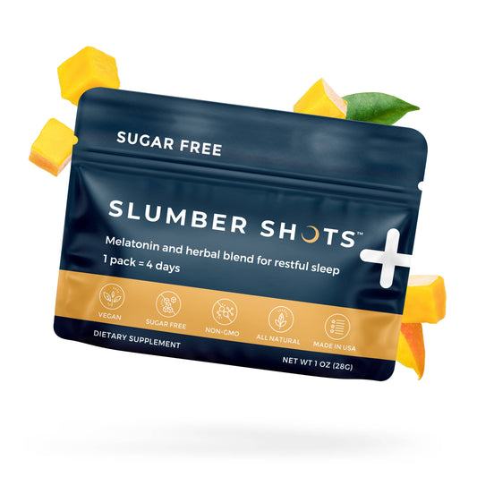 Slumber Shots Sleep Aid SUGAR FREE One Packet (4 days supply)