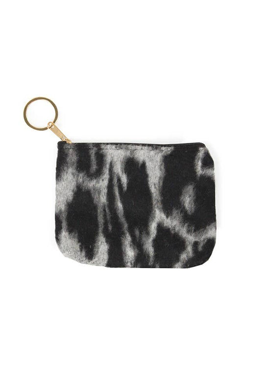 Leopard Print Coin Purse