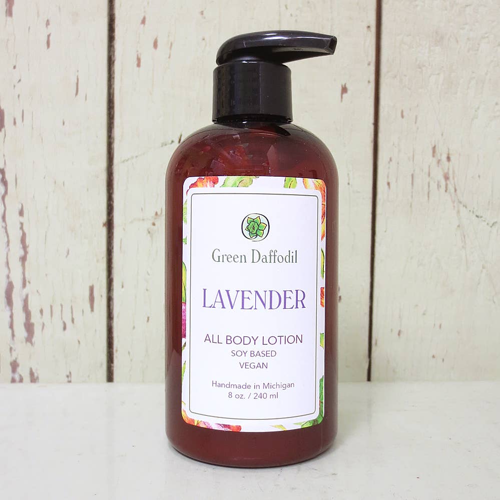 Lavender Soy Lotion Bottle