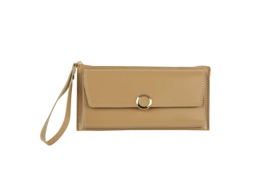 Women Wallet Clutch with Wristlet Strap