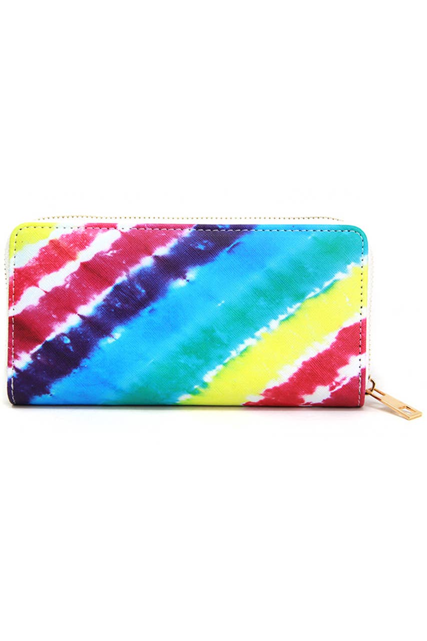 Hana - Tie Dye Long Wallet-Loa325